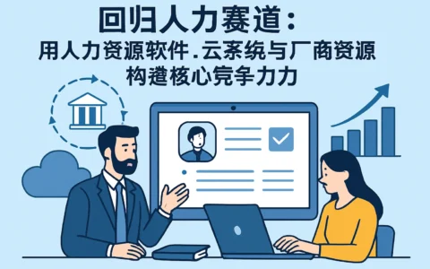 回归人力赛道：用人力资源软件、云系统与厂商资源构建核心竞争力