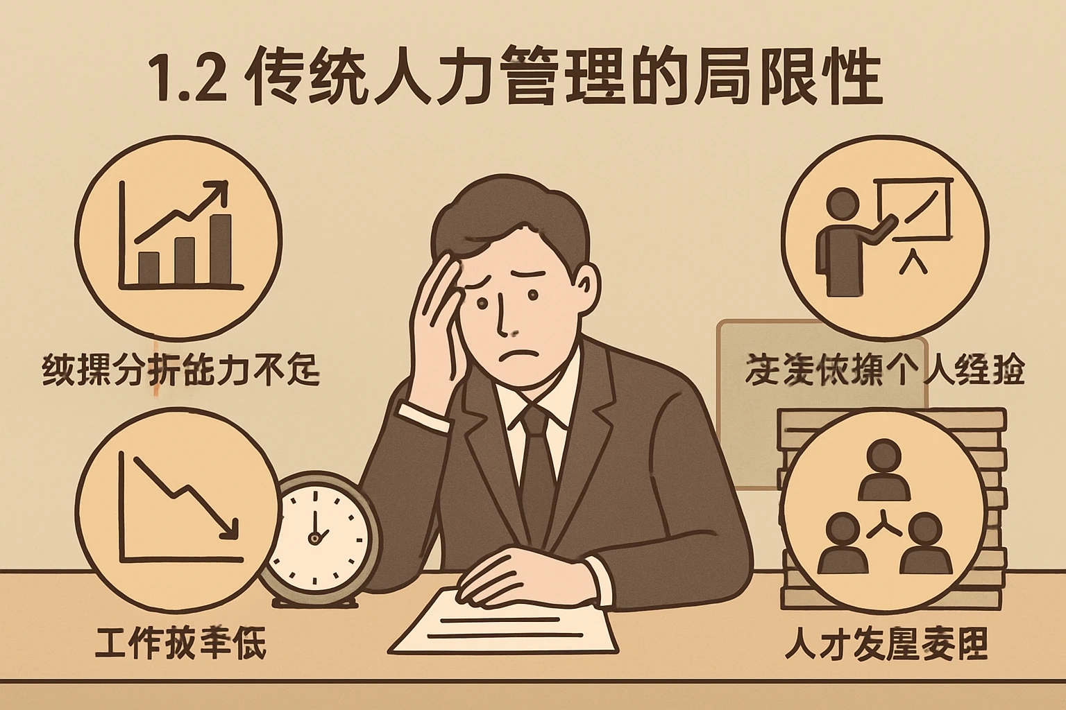 1.2 传统人力管理的局限性