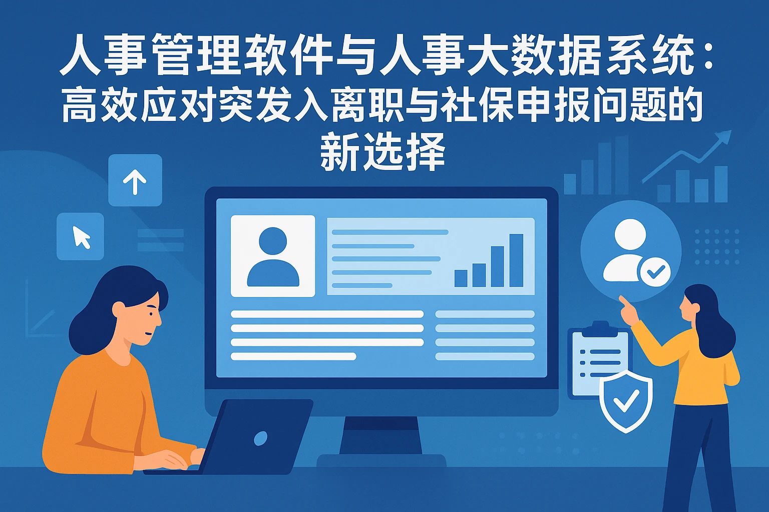 人事管理软件与人事大数据系统：高效应对突发入离职与社保申报问题的新选择