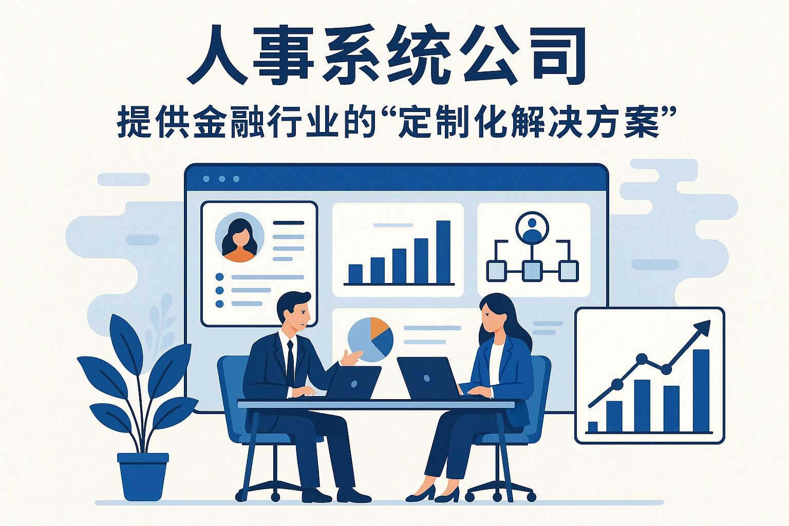 2. 人事系统公司：提供金融行业的“定制化解决方案”
