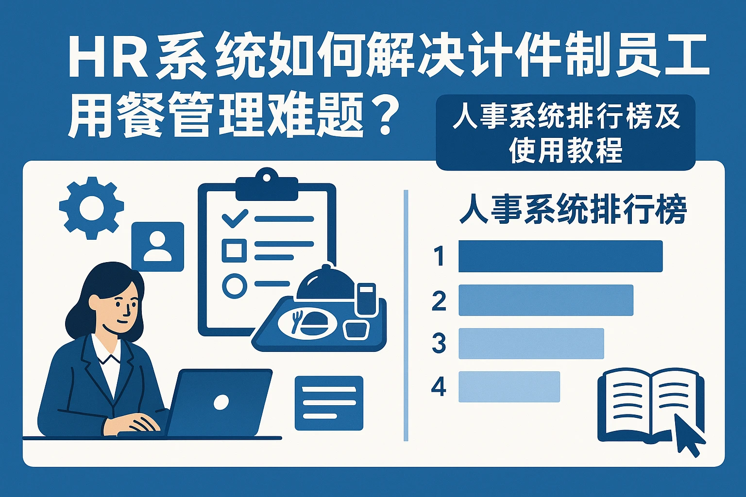 HR系统如何解决计件制员工用餐管理难题？附人事系统排行榜及使用教程