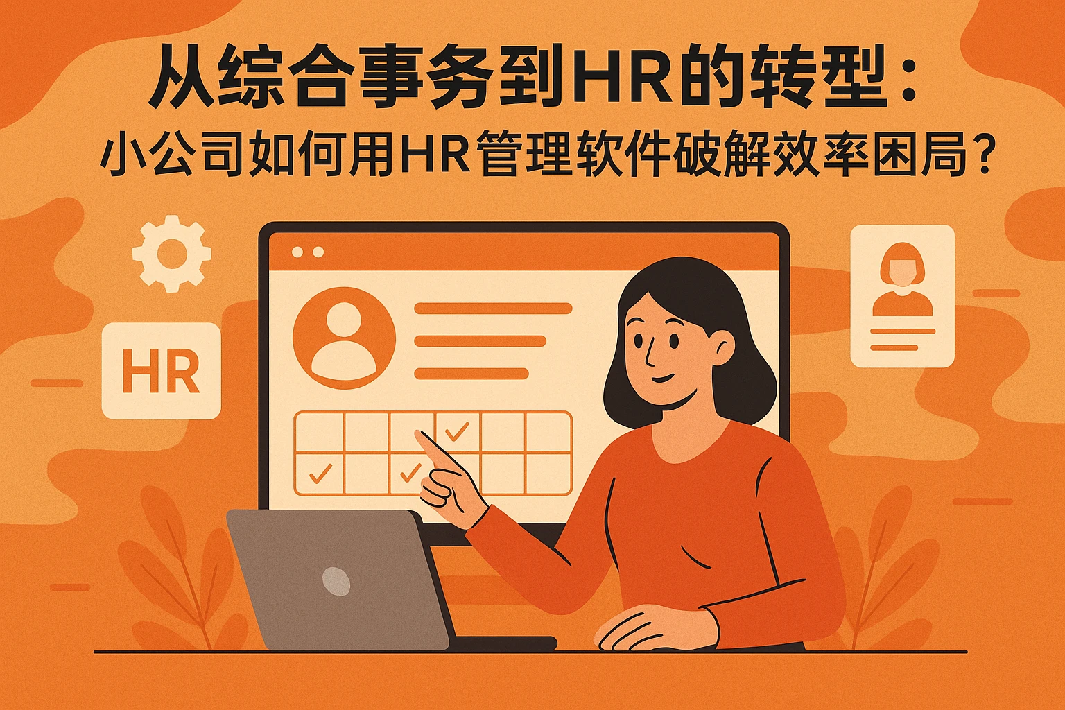 从综合事务到HR的转型：小公司如何用HR管理软件破解效率困局？