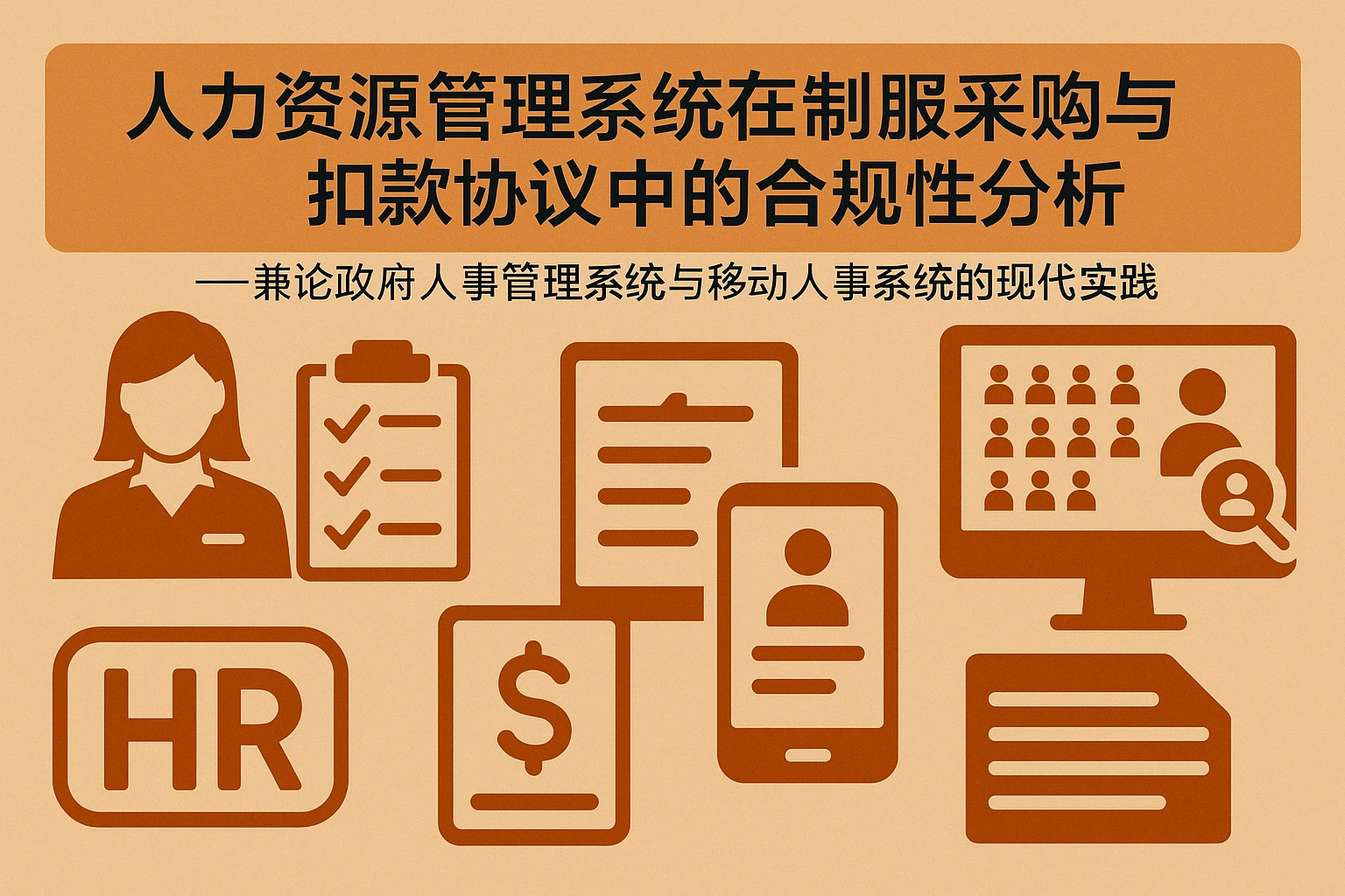 人力资源管理系统在制服采购与扣款协议中的合规性分析 —— 兼论政府人事管理系统与移动人事系统的现代实践