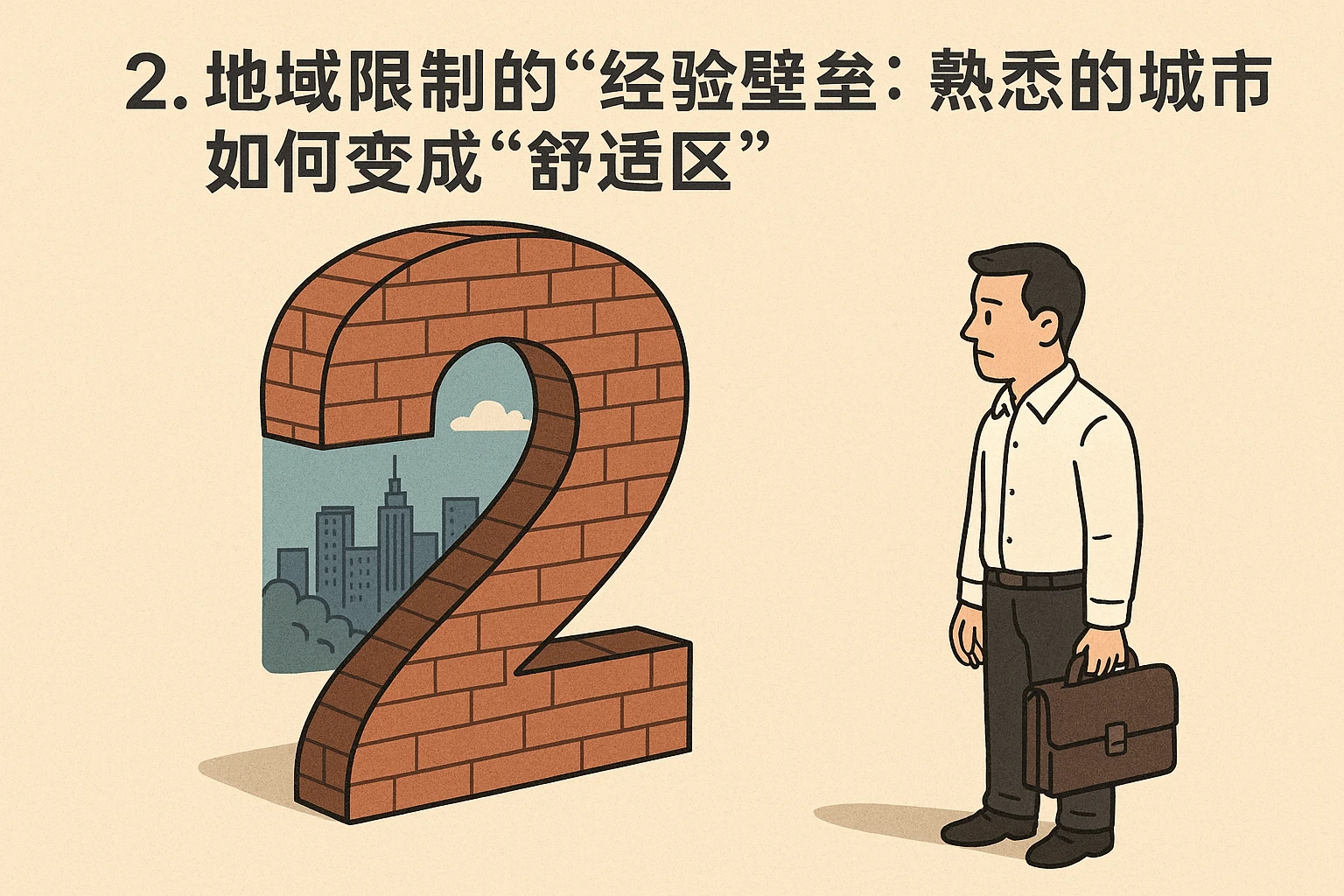 2. 地域限制的“经验壁垒”：熟悉的城市如何变成“舒适区”
