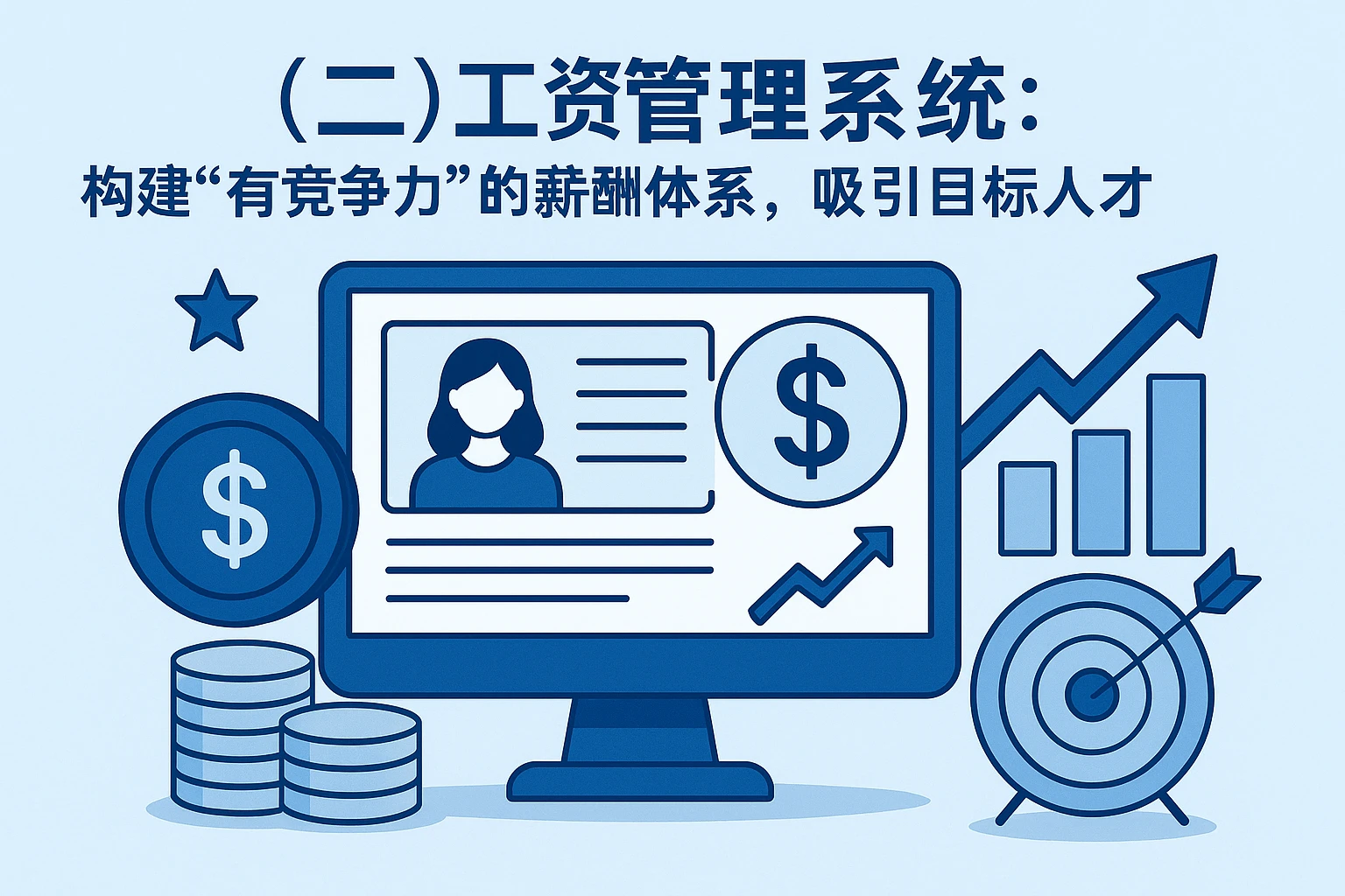（二）工资管理系统：构建“有竞争力”的薪酬体系，吸引目标人才