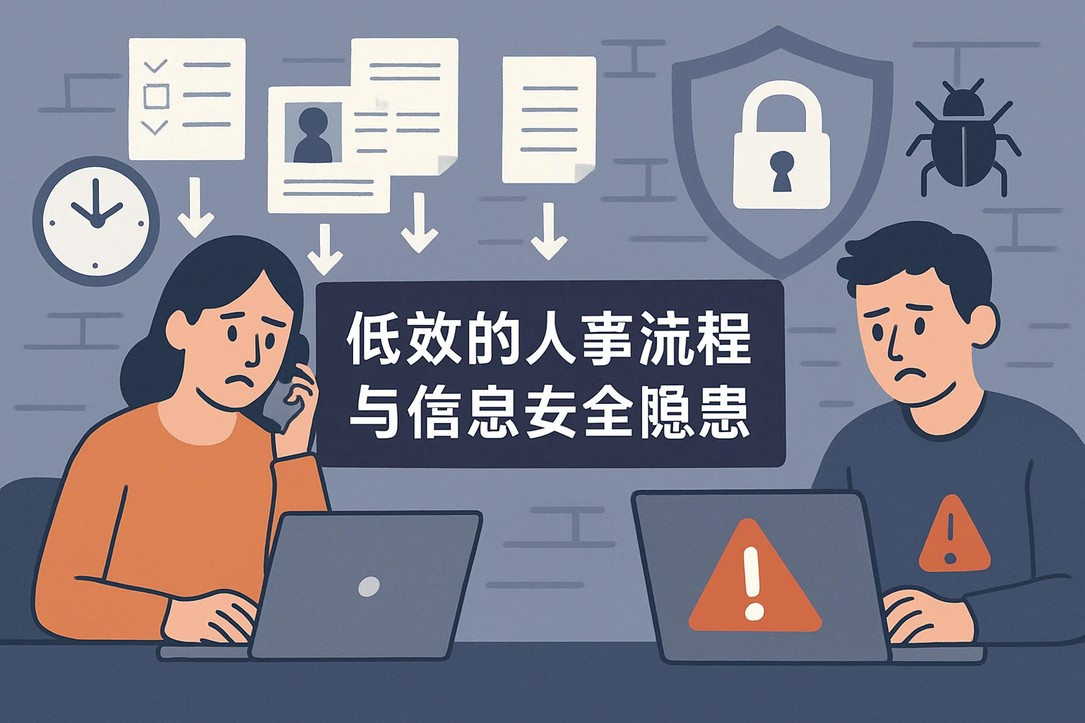 低效的人事流程与信息安全隐患