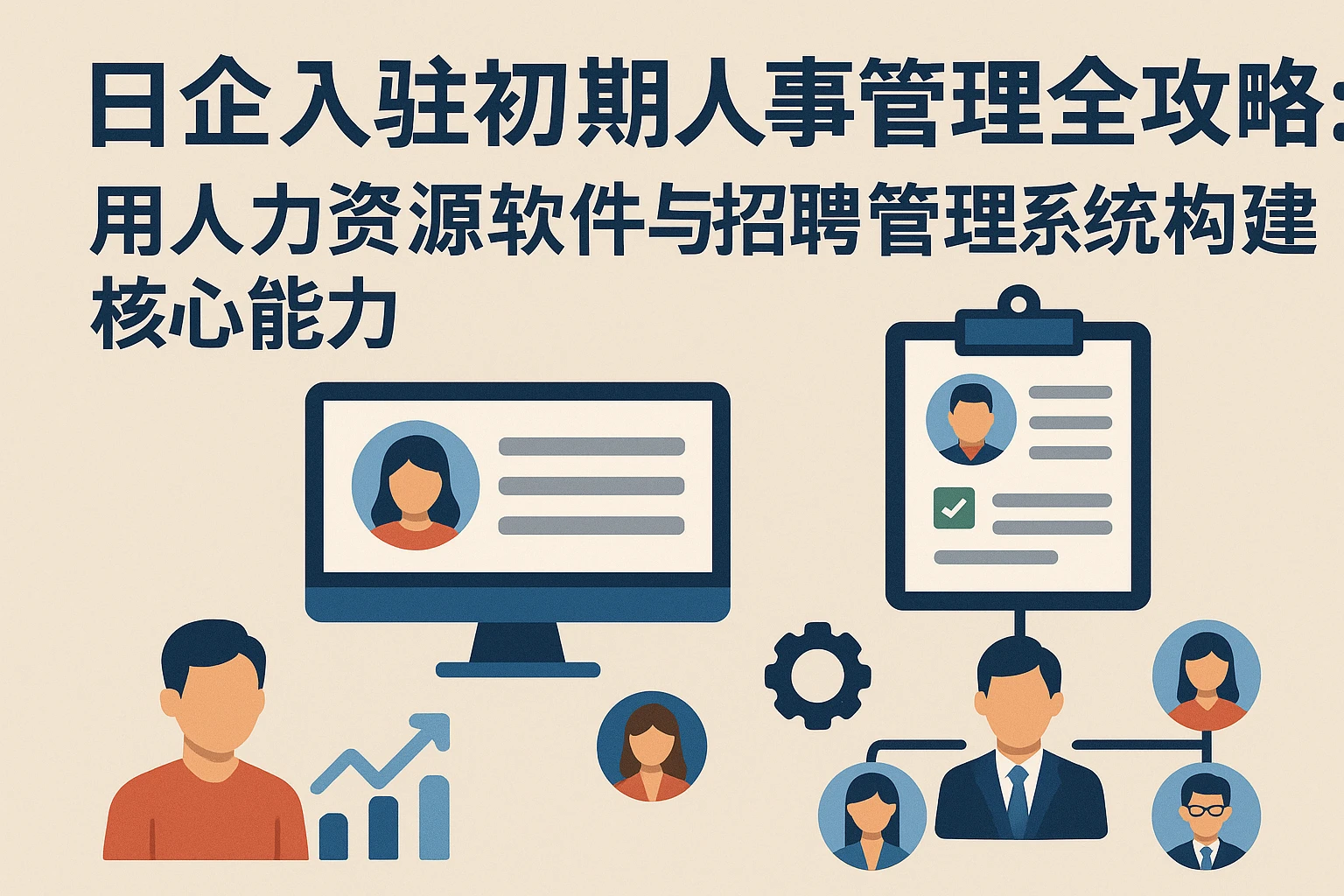 日企入驻初期人事管理全攻略：用人力资源软件与招聘管理系统构建核心能力