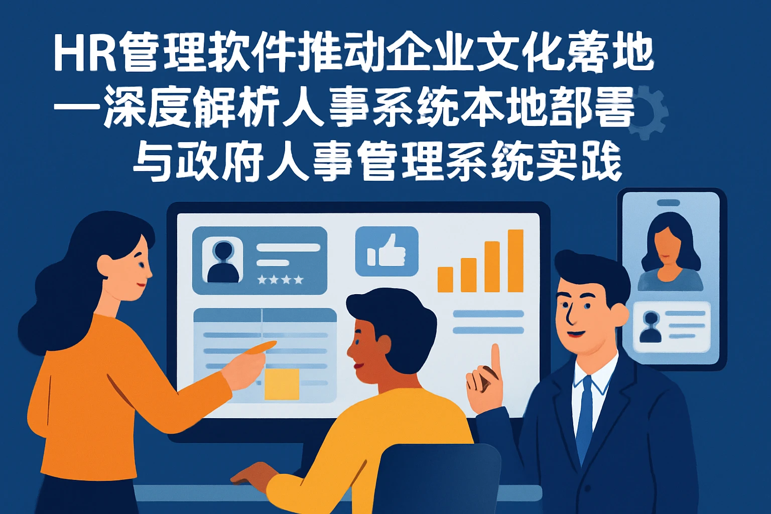 HR管理软件推动企业文化落地——深度解析人事系统本地部署与政府人事管理系统实践