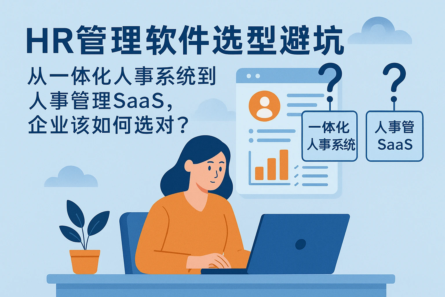 HR管理软件选型避坑：从一体化人事系统到人事管理SaaS，企业该如何选对？