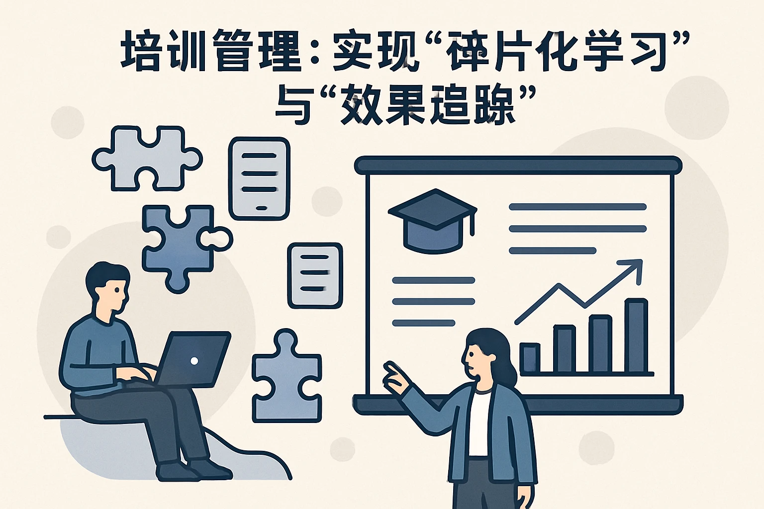 2. 培训管理：实现“碎片化学习”与“效果追踪”