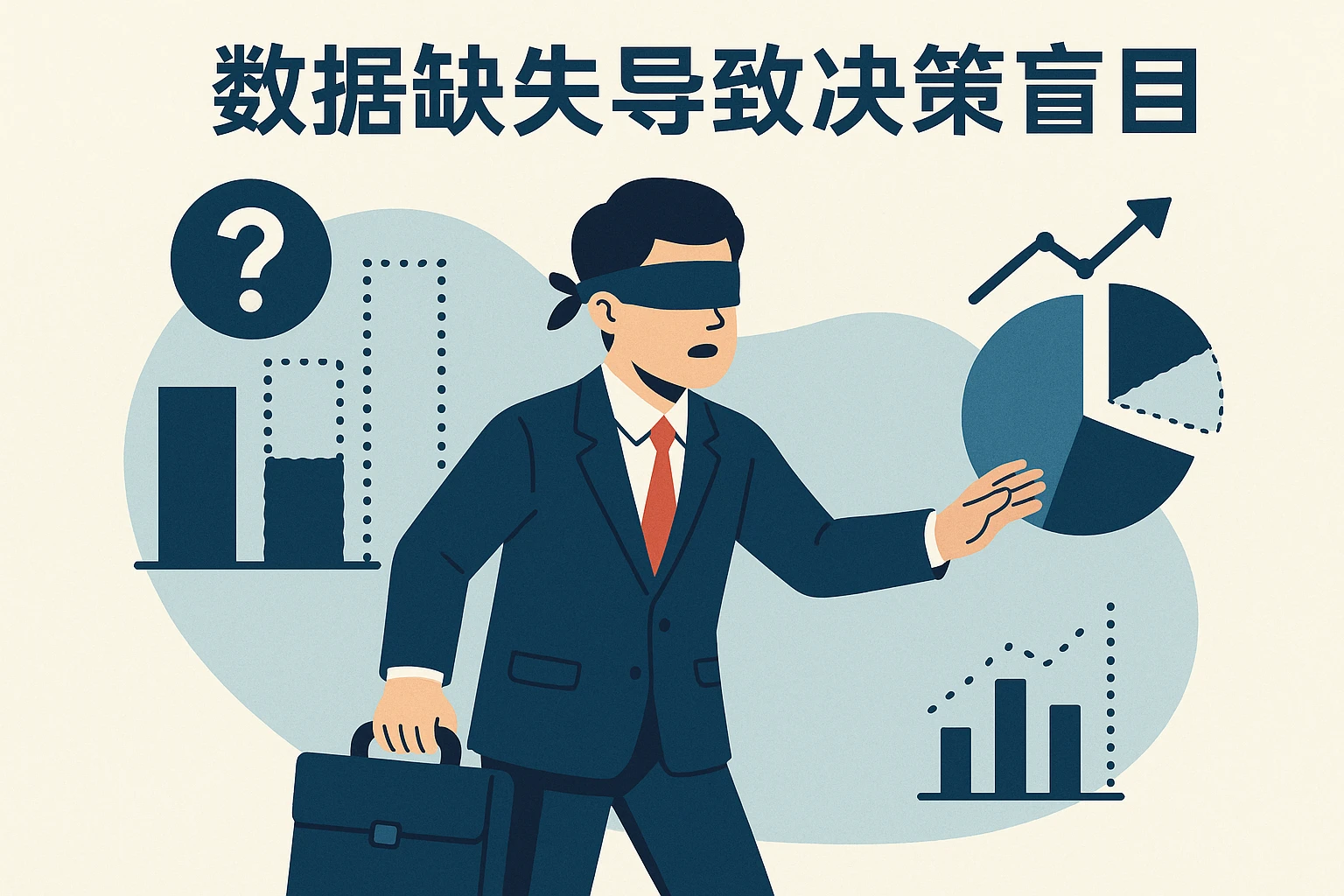 2. 数据缺失导致决策盲目