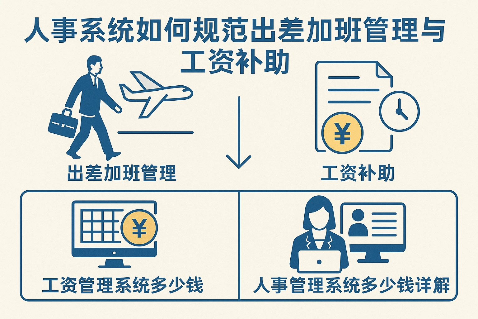 人事系统如何规范出差加班管理与工资补助——工资管理系统、人事管理系统多少钱详解