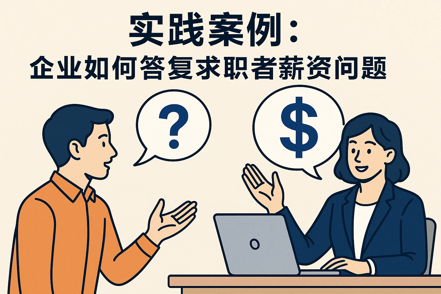 实践案例：企业如何答复求职者薪资问题