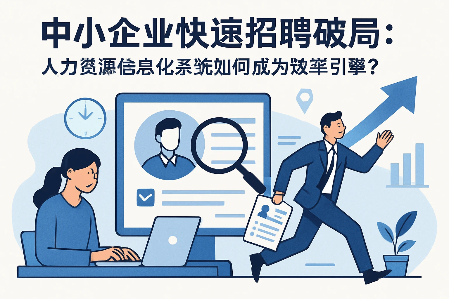 中小企业快速招聘破局：人力资源信息化系统如何成为效率引擎？