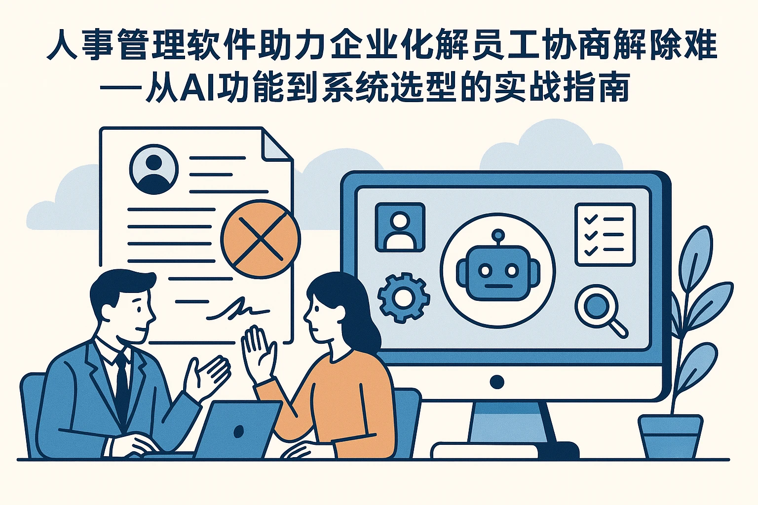 人事管理软件助力企业化解员工协商解除难题——从AI功能到系统选型的实战指南
