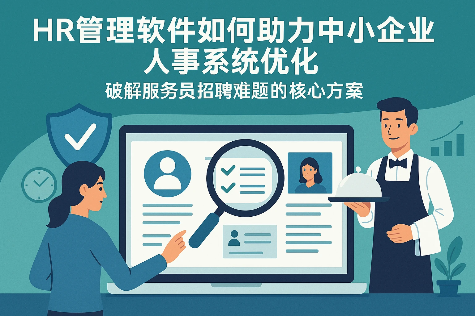 HR管理软件如何助力中小企业人事系统优化——破解服务员招聘难题的核心方案