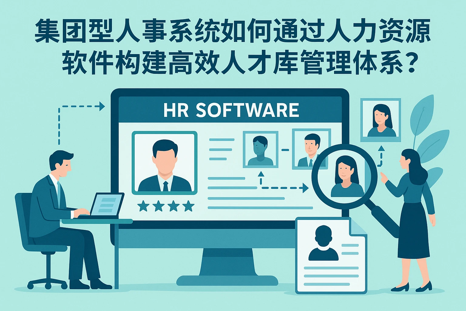 集团型人事系统如何通过人力资源软件构建高效人才库管理体系？