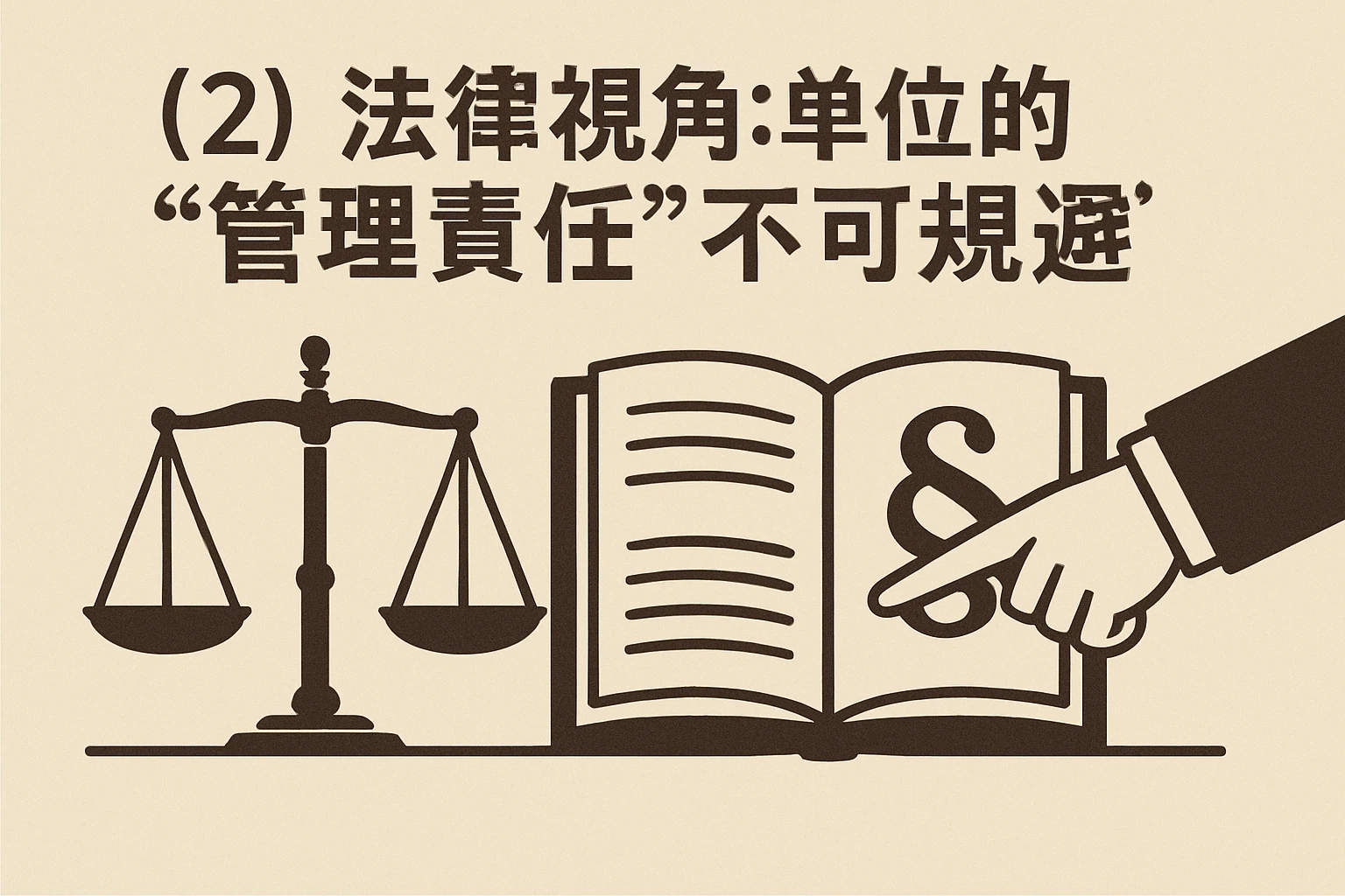 (2)法律视角:单位的“管理责任”不可规避