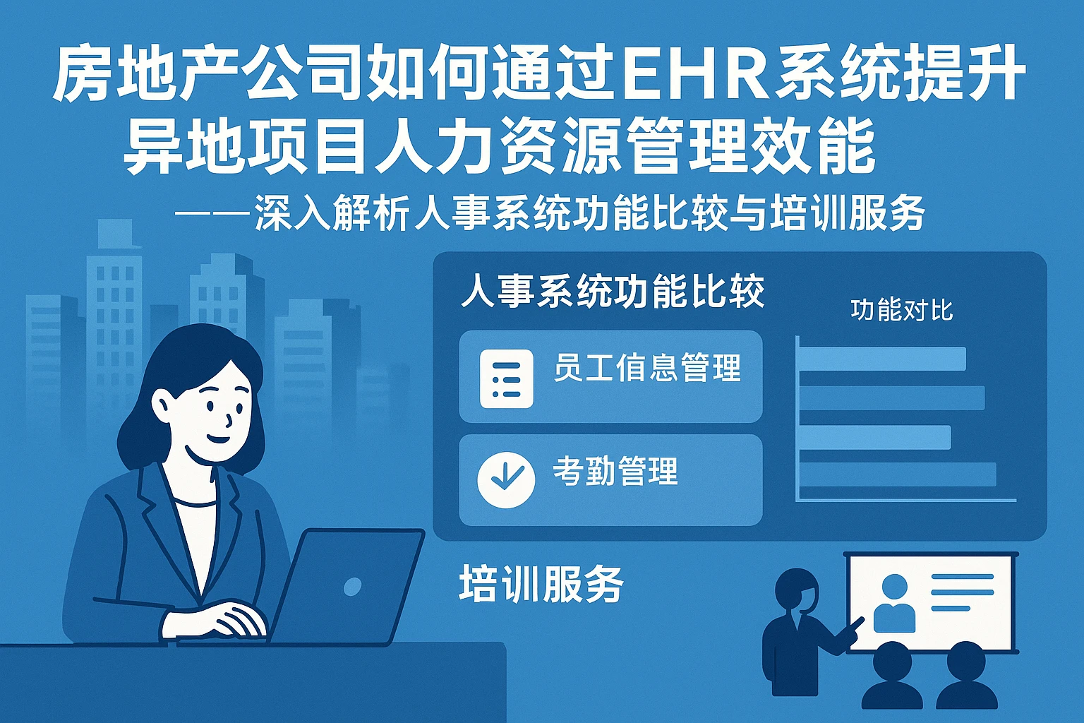 房地产公司如何通过EHR系统提升异地项目人力资源管理效能——深入解析人事系统功能比较与培训服务