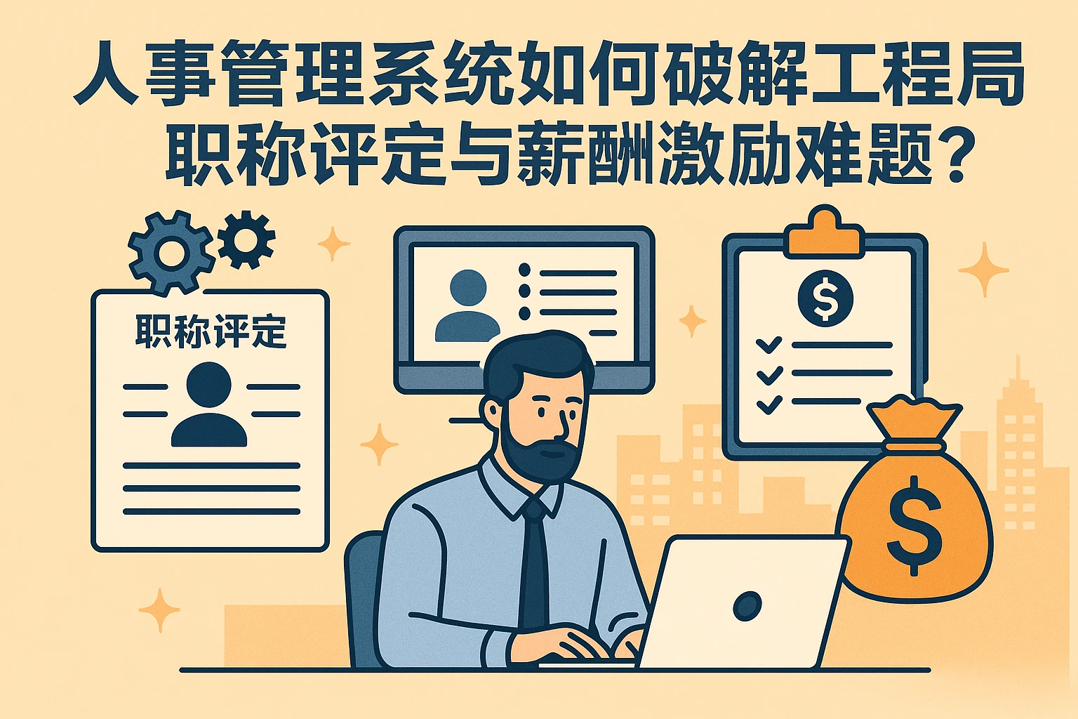 人事管理系统如何破解工程局职称评定与薪酬激励难题？