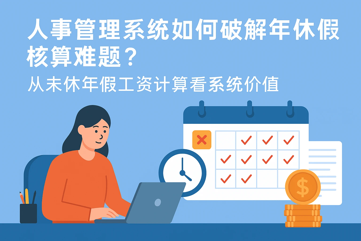 人事管理系统如何破解年休假核算难题？从末休年假工资计算看系统价值