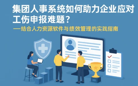 集团人事系统如何助力企业应对工伤申报难题？——结合人力资源软件与绩效管理的实践指南