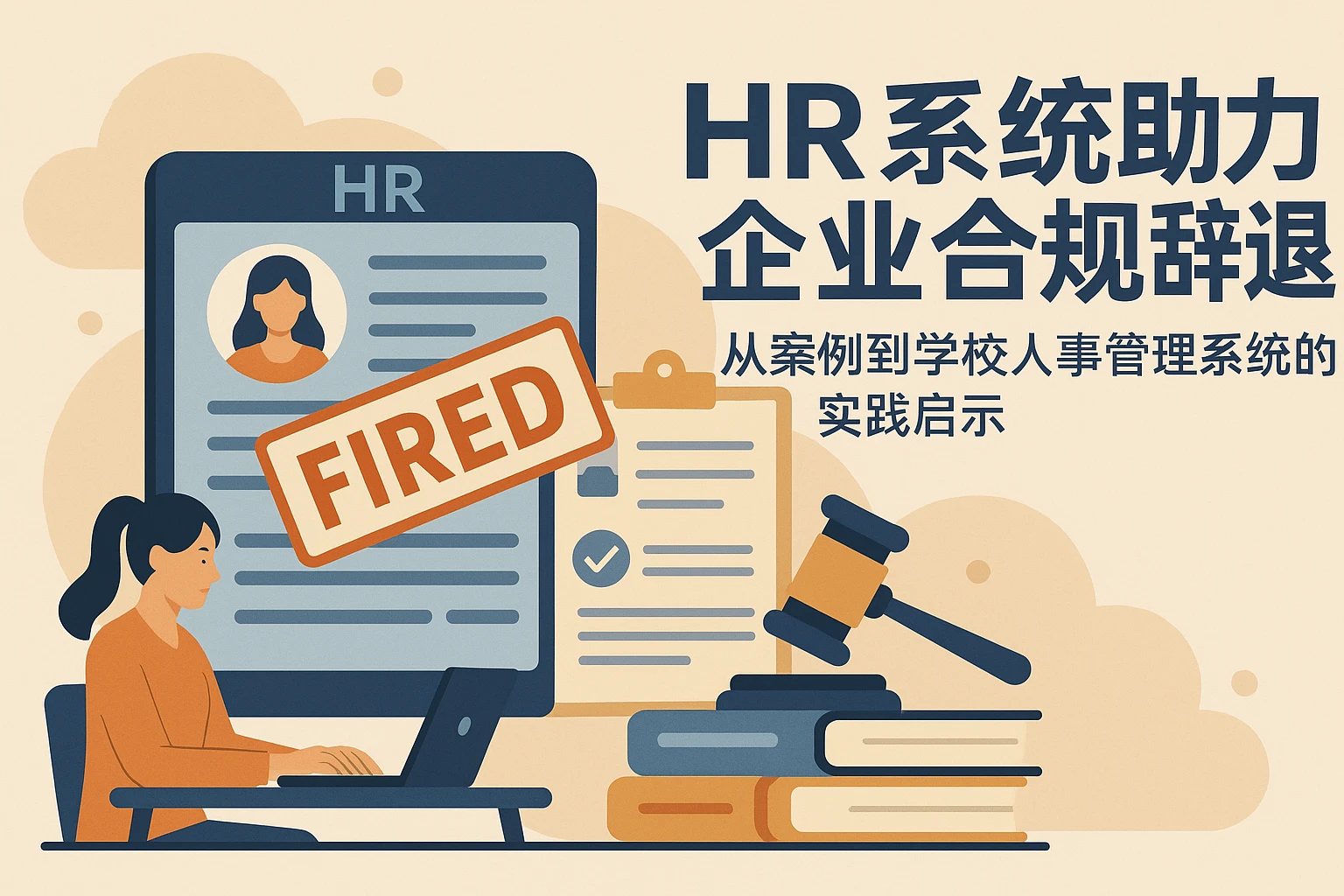HR系统助力企业合规辞退：从案例到学校人事管理系统的实践启示