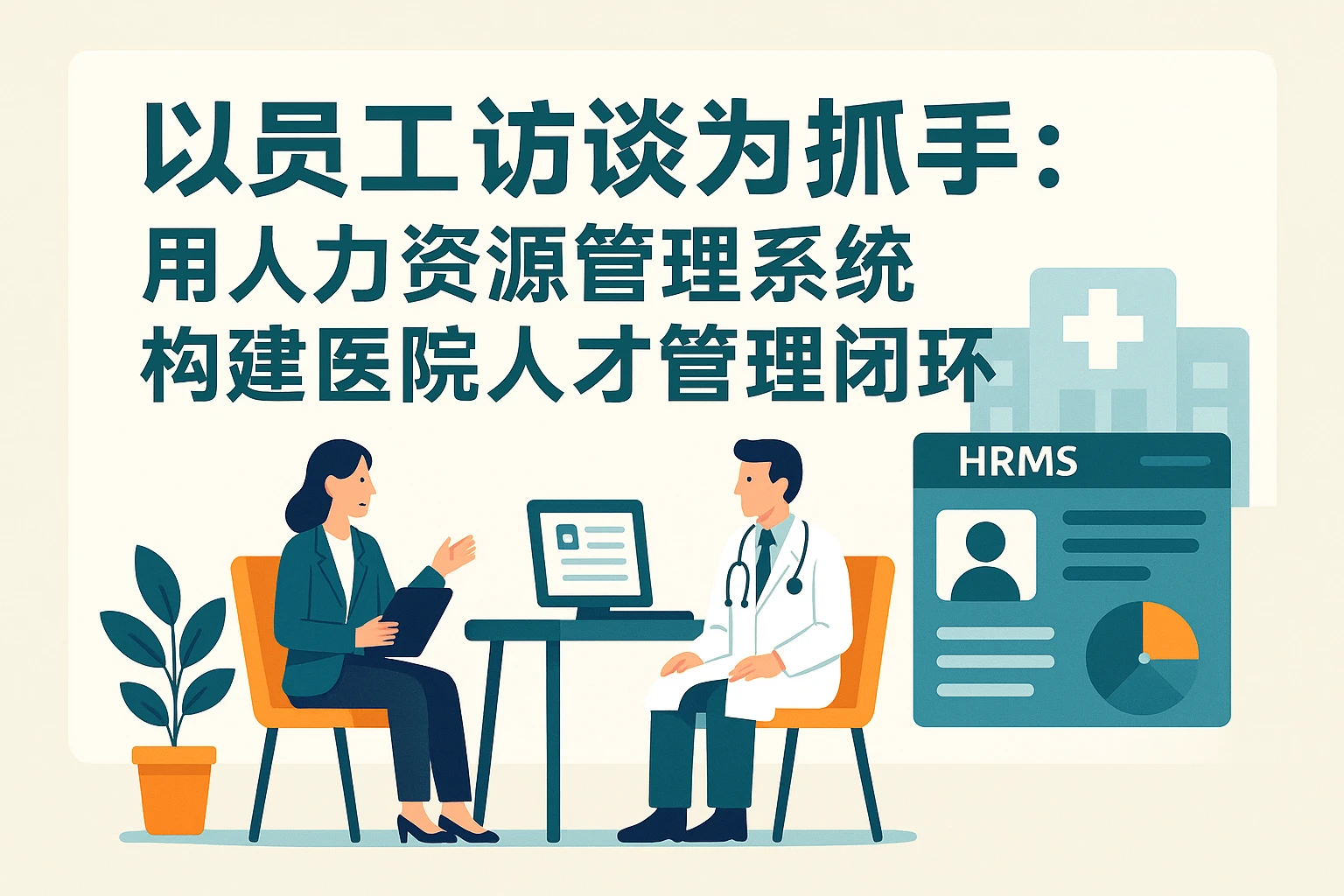 以员工访谈为抓手：用人力资源管理系统构建医院人才管理闭环