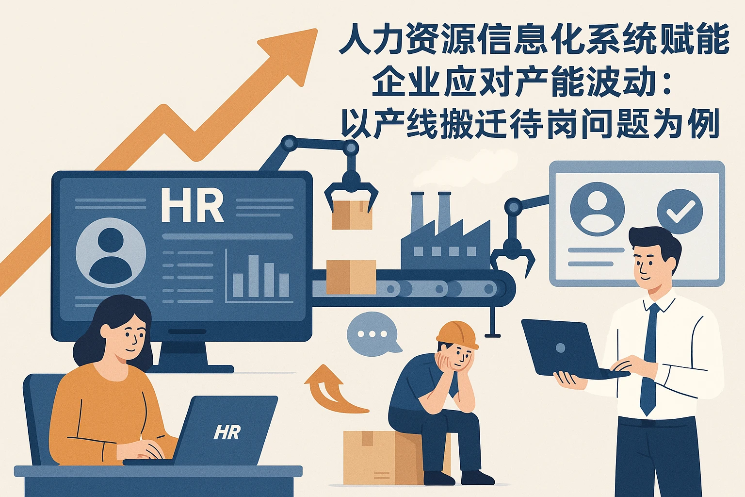 人力资源信息化系统赋能企业应对产能波动：以产线搬迁待岗问题为例