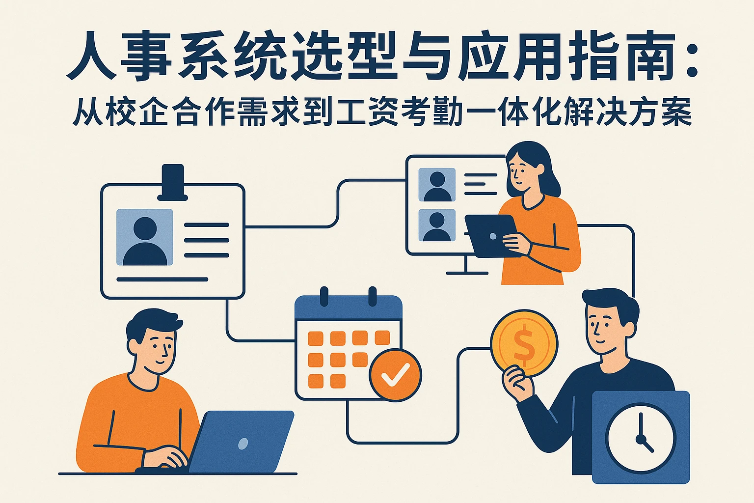人事系统选型与应用指南：从校企合作需求到工资考勤一体化解决方案