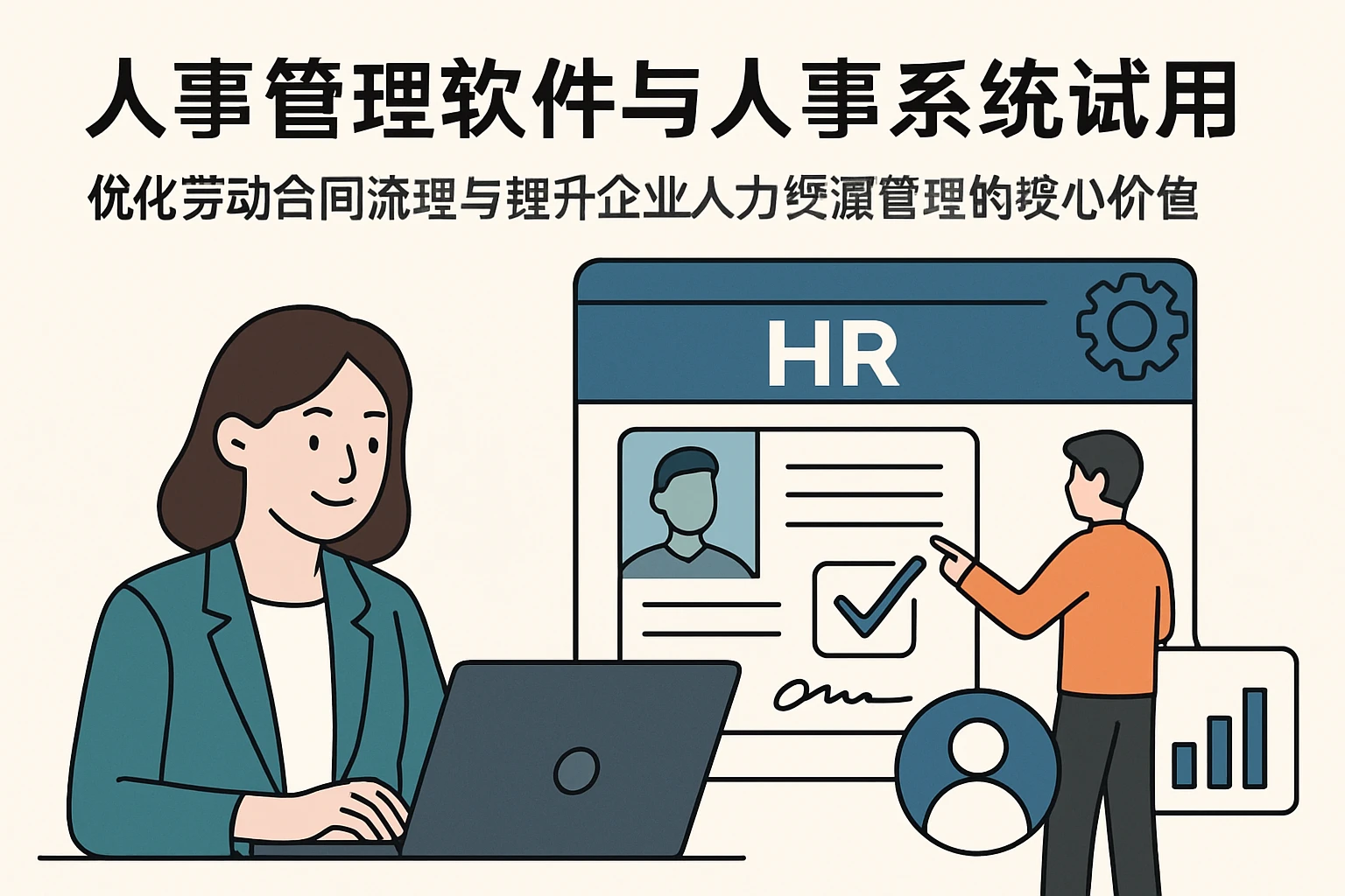 人事管理软件与人事系统试用：优化劳动合同流程与提升企业人力资源管理的核心价值