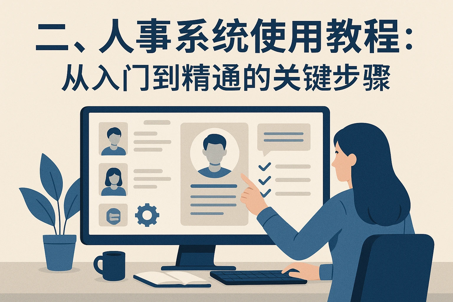 二、人事系统使用教程：从入门到精通的关键步骤