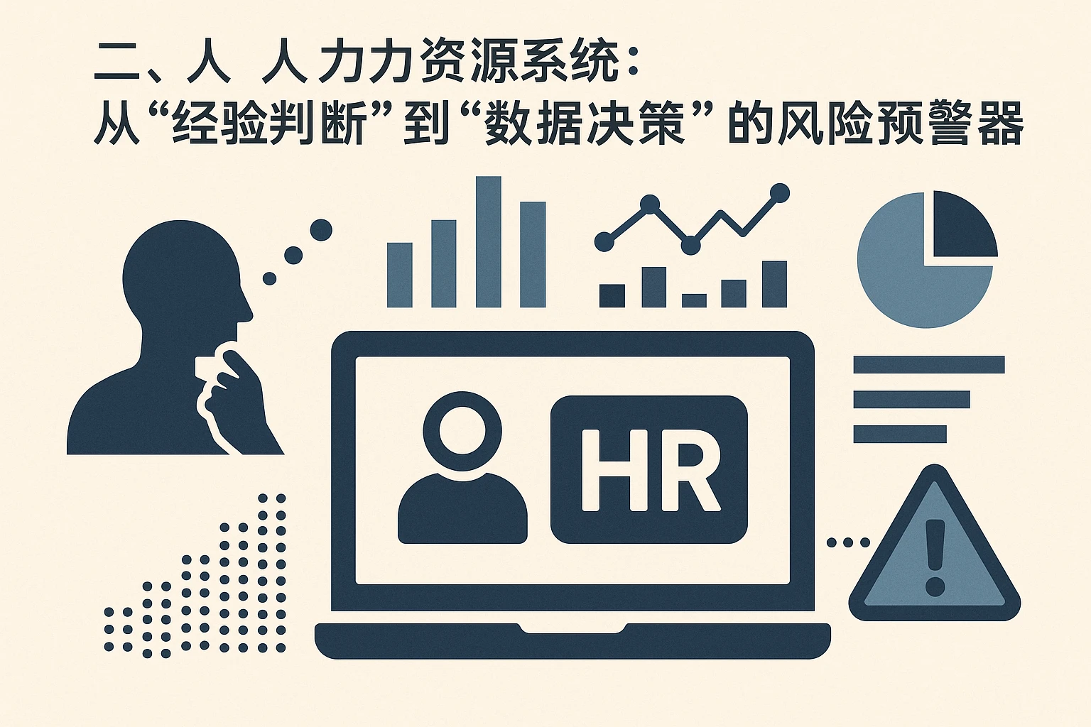 二、人力资源系统：从“经验判断”到“数据决策”的风险预警器