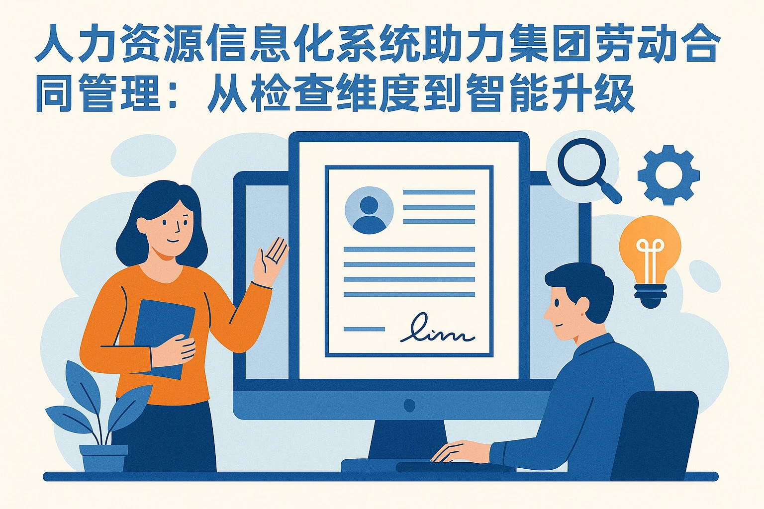 人力资源信息化系统助力集团劳动合同管理：从检查维度到智能升级