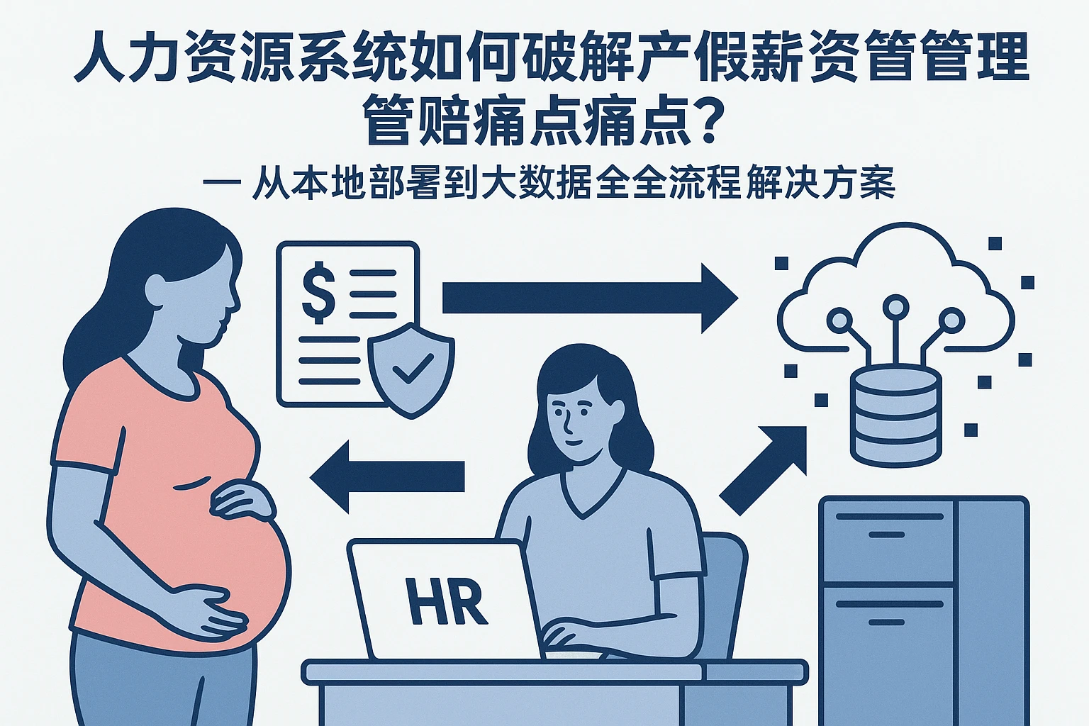 人力资源系统如何破解产假薪资与生育报销管理痛点？——从本地部署到大数据的全流程解决方案