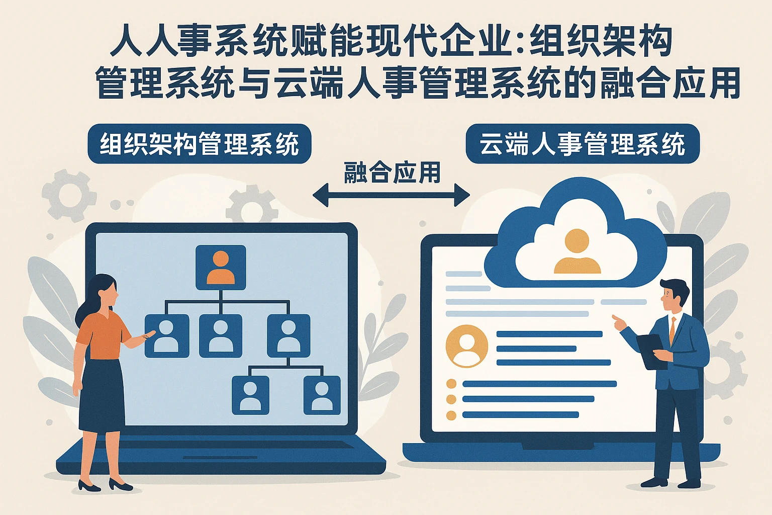 人事系统赋能现代企业：组织架构管理系统与云端人事管理系统的融合应用