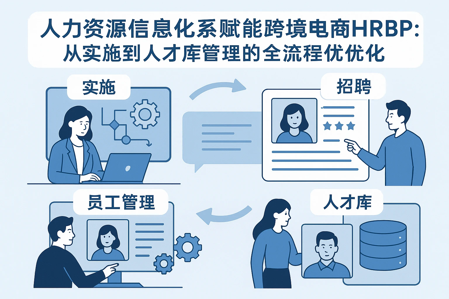 人力资源信息化系统赋能跨境电商HRBP：从实施到人才库管理的全流程优化