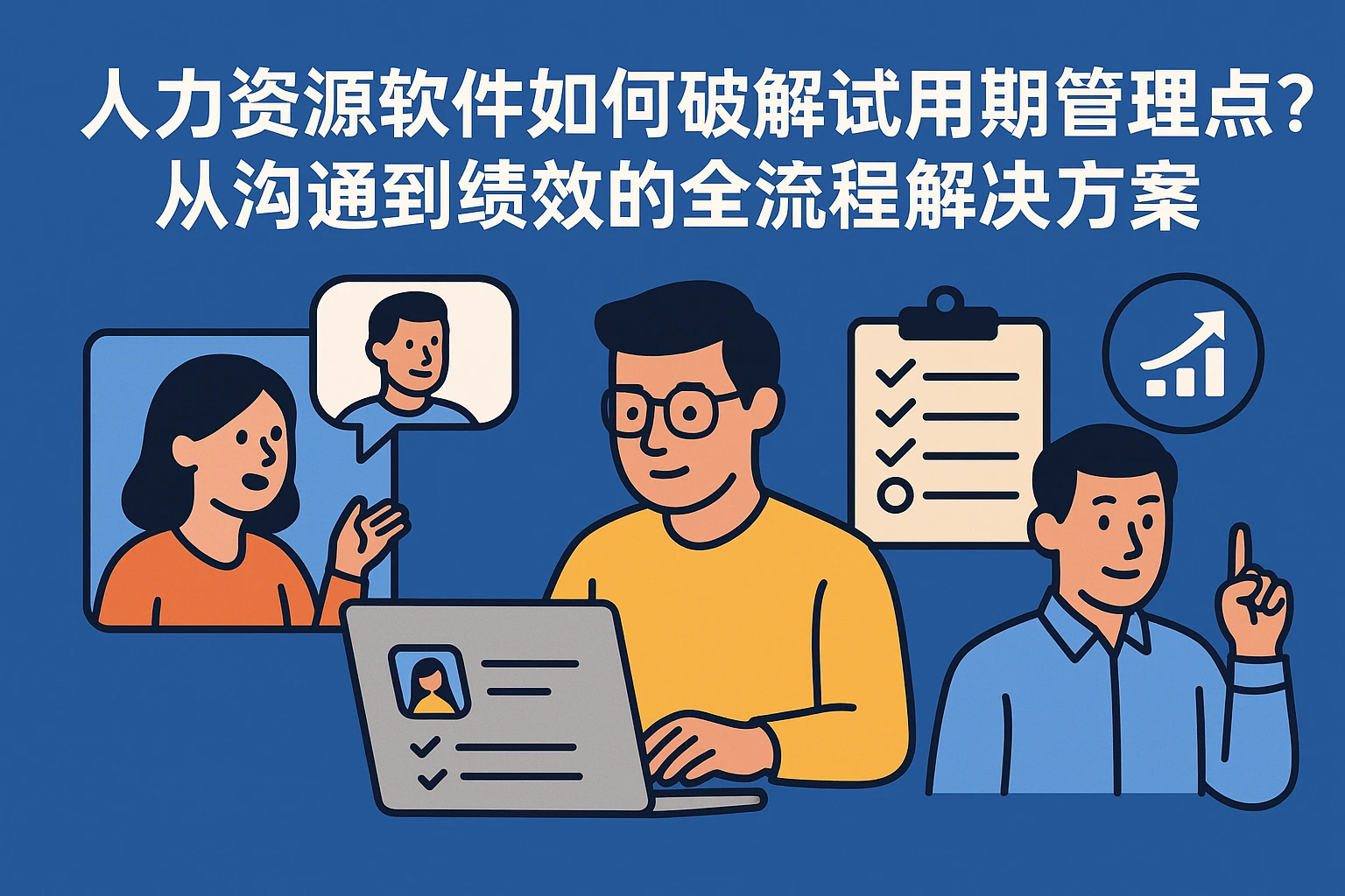 人力资源软件如何破解试用期管理痛点？从沟通到绩效的全流程解决方案