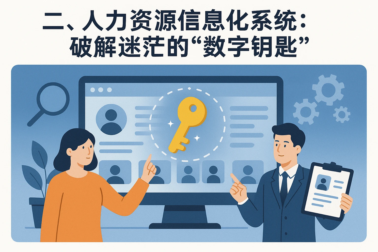 二、人力资源信息化系统：破解迷茫的“数字钥匙”