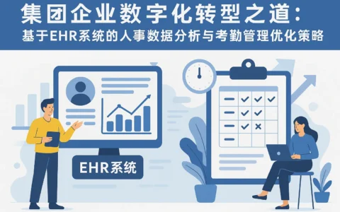 集团企业数字化转型之道：基于EHR系统的人事数据分析与考勤管理优化策略