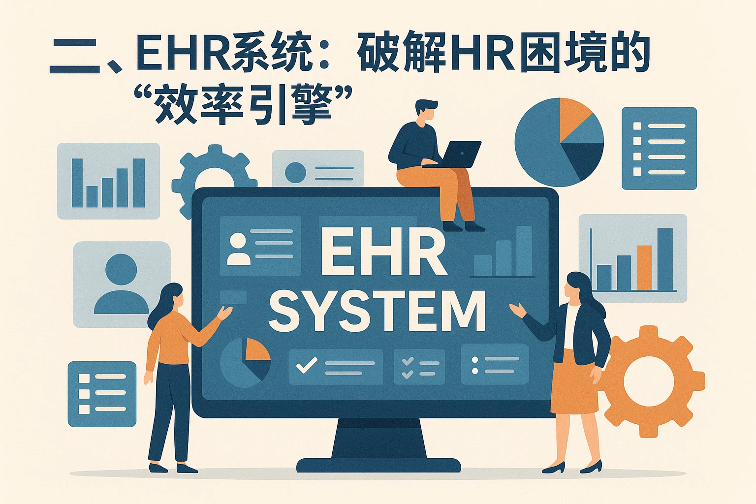 二、ehr系统：破解HR困境的“效率引擎”