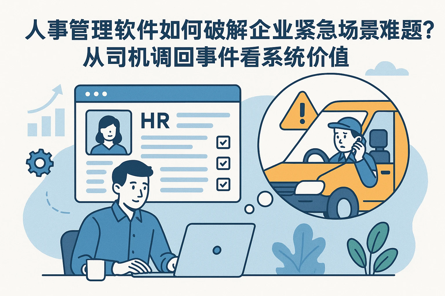 人事管理软件如何破解企业紧急场景难题？从司机调回事件看系统价值