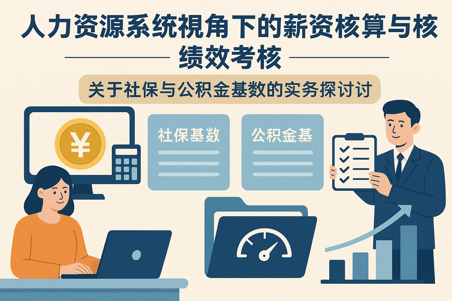 人力资源系统视角下的薪资核算与绩效考核：关于社保与公积金基数的实务探讨