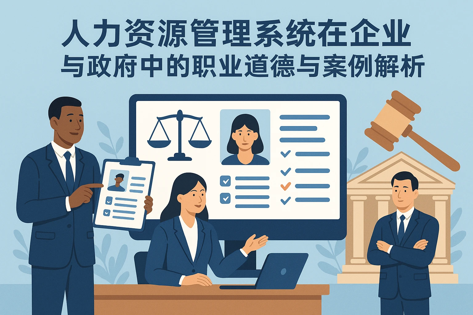 人力资源管理系统在企业与政府中的职业道德与案例解析