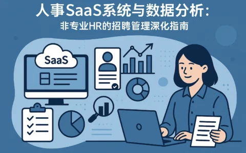 人事SaaS系统与数据分析：非专业HR的招聘管理深化指南