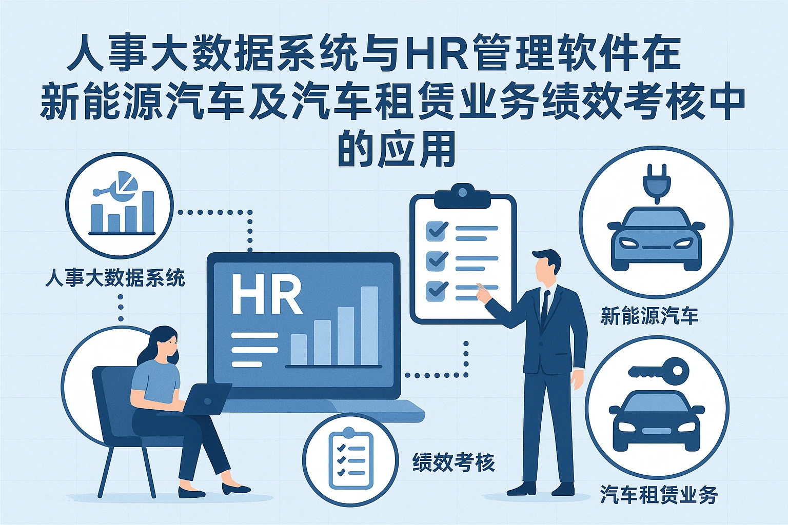 人事大数据系统与HR管理软件在新能源汽车及汽车租赁业务绩效考核中的应用