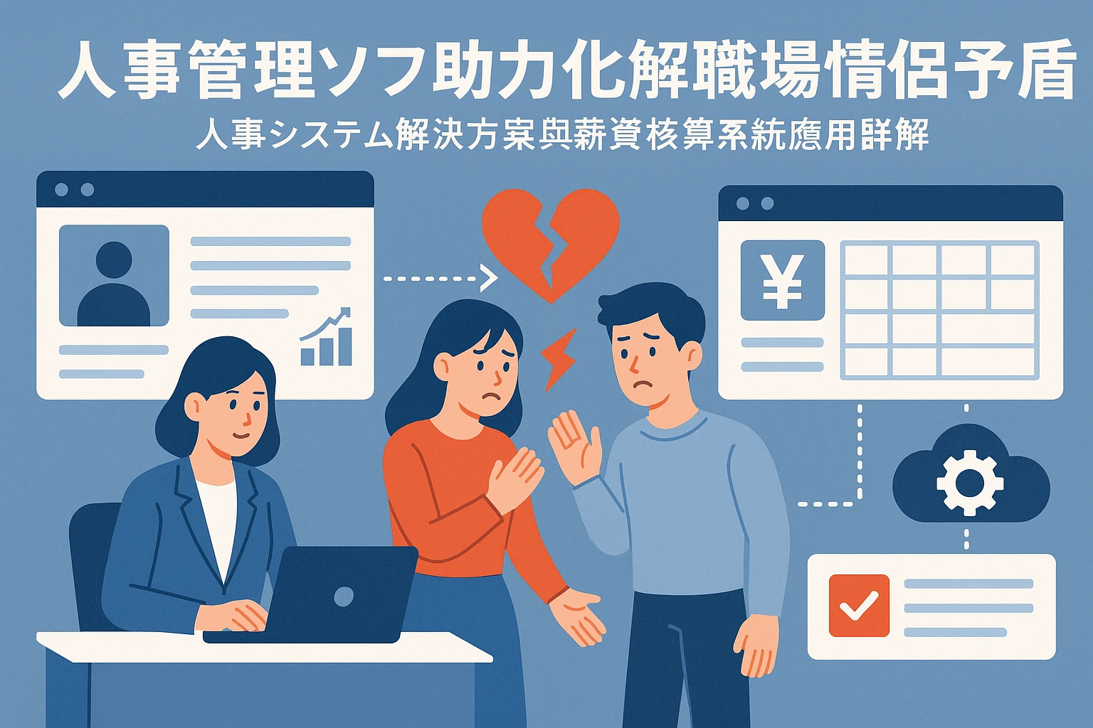 人事管理软件助力化解职场情侣矛盾——人事系统解决方案与薪资核算系统应用详解