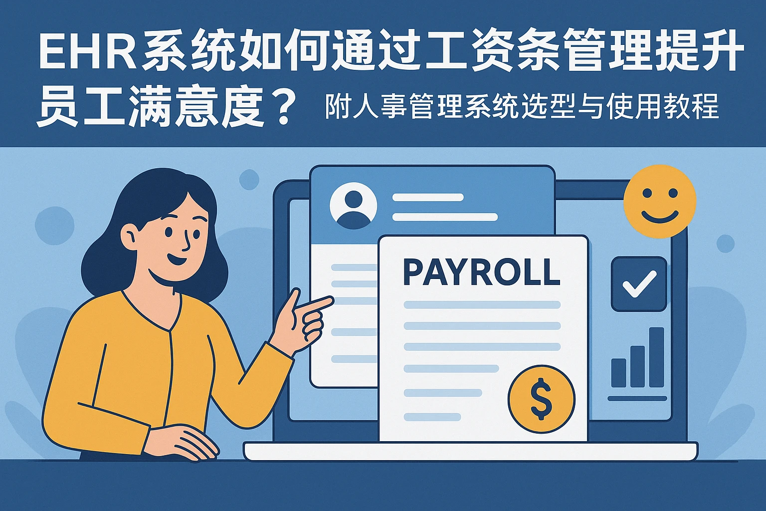 EHR系统如何通过工资条管理提升员工满意度？附人事管理系统选型与使用教程