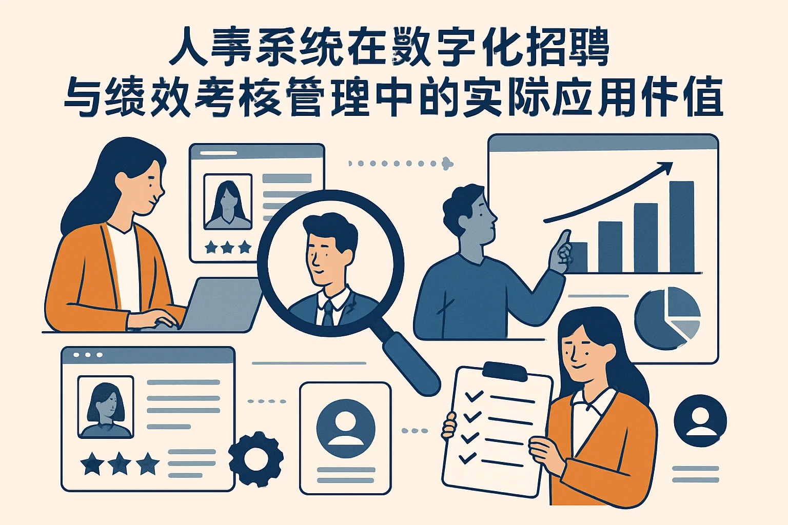 人事系统在数字化招聘与绩效考核管理中的实际应用与价值