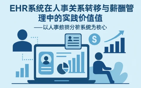EHR系统在人事关系转移与薪酬管理中的实践价值——以人事数据分析系统为核心